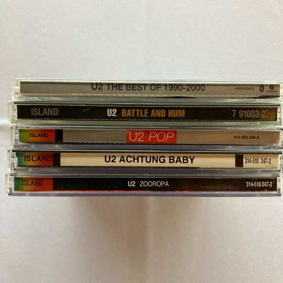 5 U2 CDs Compact Discs - Picture 4 of 4